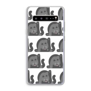 Cats: Samsung Galaxy S10 5G Transparant Hoesje