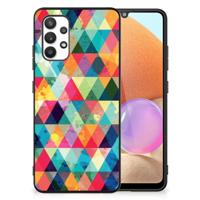 Samsung Galaxy A32 4G | A32 5G Enterprise Editie Back Case Geruit