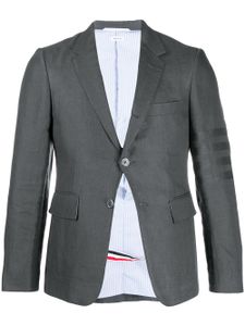 Thom Browne blazer à 4 bandes signature - Gris