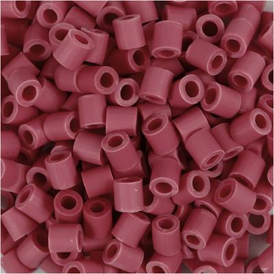 NABBI Biobeads van , afm 5x5 mm, gatgrootte 2.5 mm, medium, rood, 1000 stuk/ 1 doos