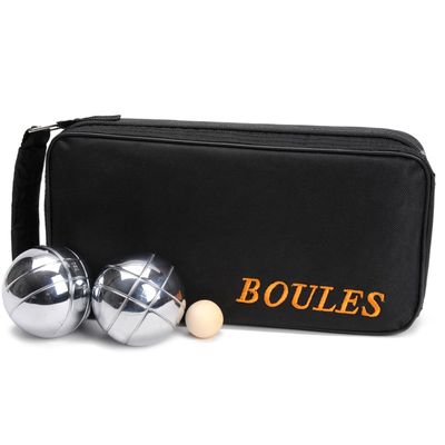 Jeu de Boules 8 ballen in tas met rits