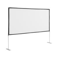 Projectorscherm - 269 x 150 cm - 16:9 - 120" - aluminium frame
