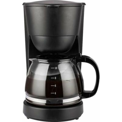 Koffiezetapparaat 1.25 liter zwart 750watt