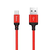 hoco X14 2m Nylon Braided Aluminium Alloy Micro USB to USB Data Sync Charging Cable For Galaxy HTC Google LG Sony Huawei Xiaomi Lenovo and Oth