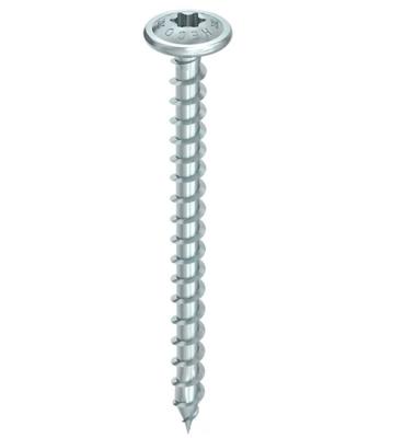 HECO TOPIX-plus tellerkopschroeven - verzinkt - 6x80 mm - T30 - voldraad - 100 st