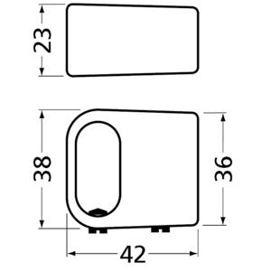 TEE VERT. V.BUIS 1010 ZWART (1285)