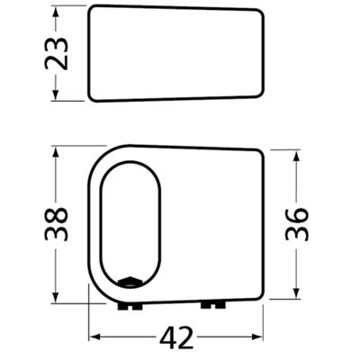 TEE VERT. V.BUIS 1010 ZWART (1285)