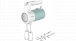 Tesla MX510BWS - Handmixer - 350W - Blauw / Wit