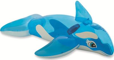 Intex - opblaasdier walvis ride-on 152 x 114 cm