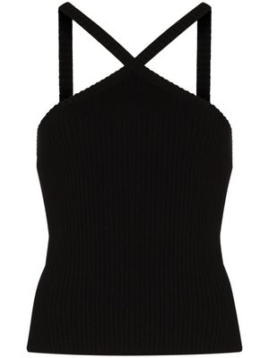 RTA haut Mae à bretelles croisées - Noir