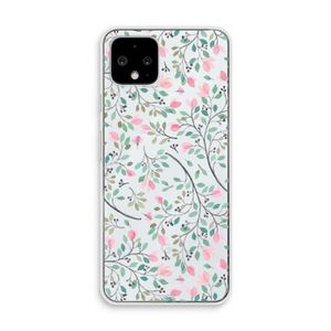 Sierlijke bloemen: Pixel 4 Transparant Hoesje