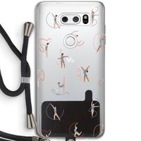 Dancing #3: LG V30 Transparant Hoesje met koord