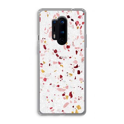 Terrazzo N°9: OnePlus 8 Pro Transparant Hoesje