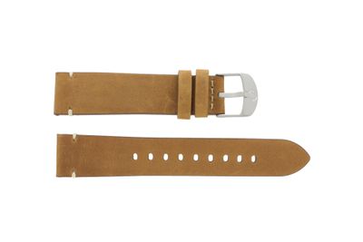 Timex horlogeband PW4B01800 Leder Cognac 20mm