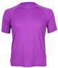 Cona Sports CN100 Rainbow Tech Tee - Violet - S