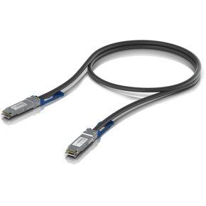 Ubiquiti UACC-DAC-QSFP28-0.5M InfiniBand en Glasvezelkabel 0,5 m Zwart