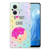 OPPO Reno8 Lite Siliconen Case Donut Roze OPPO Reno8 Lite Siliconen Case Donut Roze