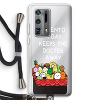 Bento a day: Huawei P40 Pro Plus Transparant Hoesje met koord