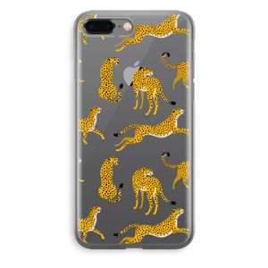 Luipaard: iPhone 8 Plus Transparant Hoesje