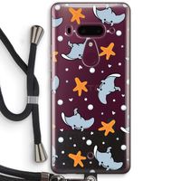 Manta: HTC U12+ Transparant Hoesje met koord