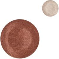 Decoratiebord Melamine Shine bronskleurig/nude 22 cm 2 assorti | 18 stuks