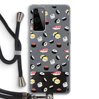 Sushi time: OnePlus 9 Pro Transparant Hoesje met koord