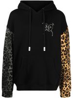 Haculla hoodie Broken Heart - Noir