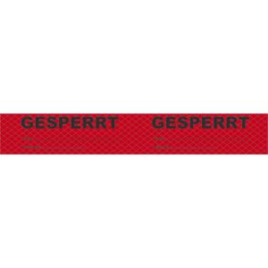 BJZ C-101 753-R ESD-tape Rood, Zwart (l x b) 66 m x 50 mm 66 m