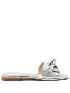 Alexandre Birman claquettes Maxi Clarita en cuir - Argent