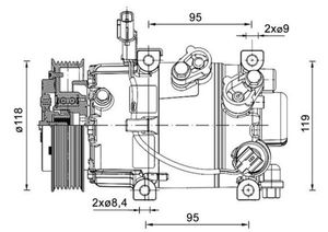 Air Compressor Hyundai ACP1463000P