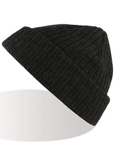 Atlantis AT796 Docker Beanie - Black-Melange - One Size