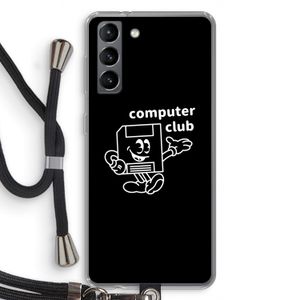 Floppyhead: Samsung Galaxy S21 Transparant Hoesje met koord