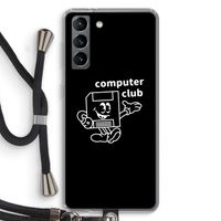 Floppyhead: Samsung Galaxy S21 Transparant Hoesje met koord