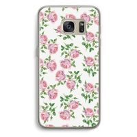 Kleine roosjes: Samsung Galaxy S7 Transparant Hoesje Kleine roosjes: Samsung Galaxy S7 Transparant Hoesje