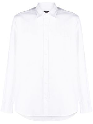 Peserico chemise en coton à manches longues - Blanc
