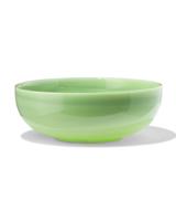HEMA Saladeschaal ⌀23x9cm glas marmereffect groen (groen)