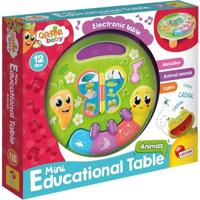 Dieren - Mini educatieve tafel - CAROTINA BABY - Ontdekking van dieren, geluiden en melodieën