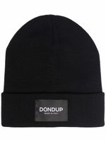 DONDUP bonnet à patch logo - Noir - thumbnail