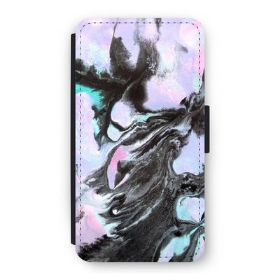 Pastel zwart: iPhone 11 Pro Flip Hoesje