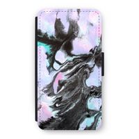 Pastel zwart: iPhone 11 Pro Flip Hoesje