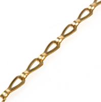 Patentketting mes 19.6x0.5mm p/m - Deltafix