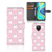 Xiaomi Redmi Note 9 Pro | Note 9S | Telefoonhoesje | Met pasjeshouder | Sleeping Cats