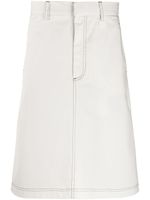 Xander Zhou short à design superposé - Blanc