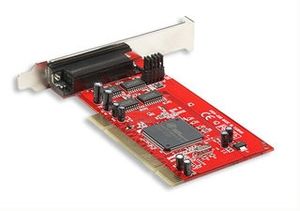 Manhattan Serial PCI Card with 5 V Power Output interfacekaart/-adapter