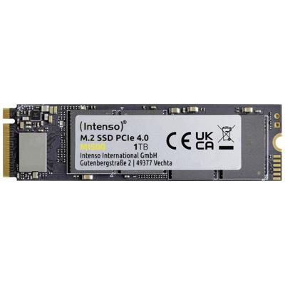 Intenso 1 TB NVMe/PCIe M.2 SSD 2280 harde schijf PCIe NVMe 4.0 x4 Retail 3836460