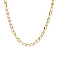 14k Geelgouden Collier - Tijdloos Ontwerp met Schakelbreedte van 10.5 mm