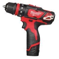 Milwaukee M12 BDDXKIT-202C Accu schroefboormachine + 3x hulpstukken 12V 2.0Ah in koffer - 4933447836