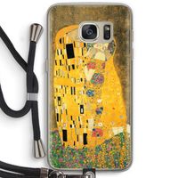 Der Kuss: Samsung Galaxy S7 Transparant Hoesje met koord