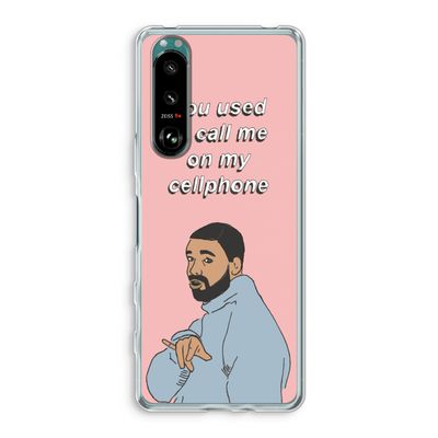 Hotline bling: Sony Xperia 5 III Transparant Hoesje
