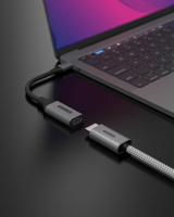 Sitecom AD-1002 tussenstuk voor kabels HDMI-A USB-C Zwart, Grijs - thumbnail